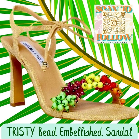 Chelsea & Violet Shoes Chelsea And Violet Tristy Rainbow Bead